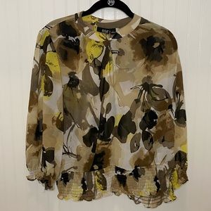A.n.a. Long Sleeve Blouse Size Large